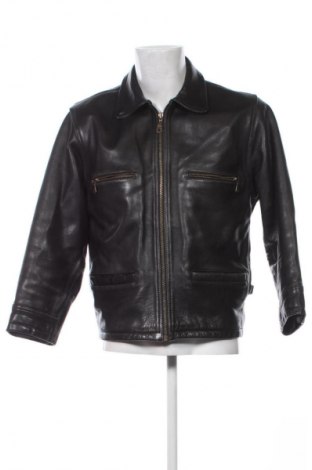 Herren Lederjacke Genuine People, Größe S, Farbe Schwarz, Preis 63,99 €
