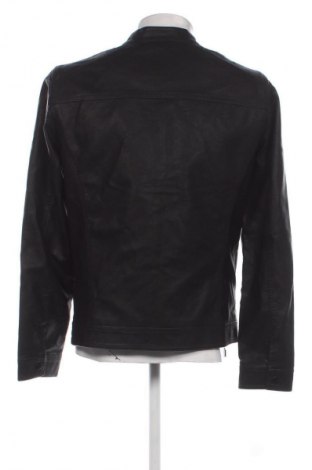 Geacă de piele pentru bărbati Jack & Jones, Mărime L, Culoare Negru, Preț 519,99 Lei