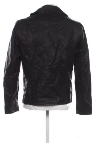 Herren Lederjacke Jack & Jones, Größe L, Farbe Schwarz, Preis € 43,99