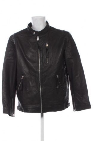 Herren Lederjacke Jack & Jones, Größe XL, Farbe Schwarz, Preis € 234,99