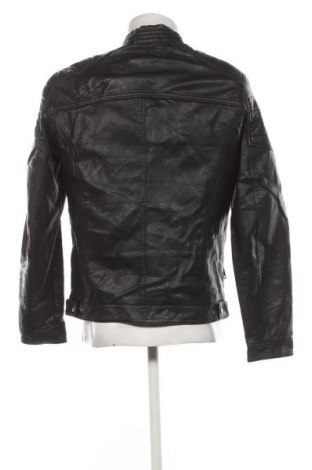 Herren Lederjacke Jack & Jones, Größe L, Farbe Schwarz, Preis € 43,99