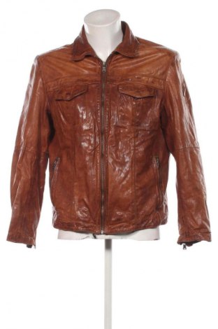 Herren Lederjacke Milestone, Größe L, Farbe Braun, Preis 63,99 €