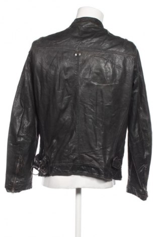 Ανδρικό δερμάτινο μπουφάν Pepe Jeans, Μέγεθος XL, Χρώμα Μαύρο, Τιμή 59,99 €
