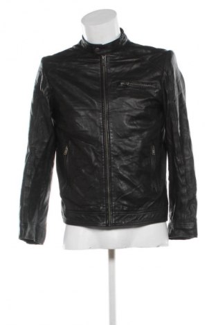 Geacă de piele pentru bărbati Selected Homme, Mărime M, Culoare Negru, Preț 594,99 Lei