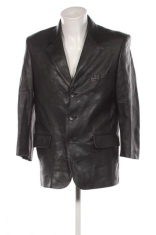Geacă de piele pentru bărbati Unbranded, Mărime M, Culoare Negru, Preț 149,99 Lei