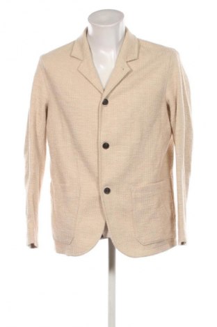 Herren Sakko Zara, Größe L, Farbe Beige, Preis 28,13 €