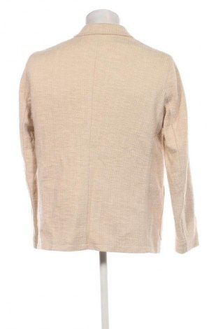 Herren Sakko Zara, Größe L, Farbe Beige, Preis 28,13 €