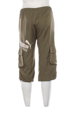 Herren Sporthose PUMA, Größe S, Farbe Grün, Preis 25,00 €
