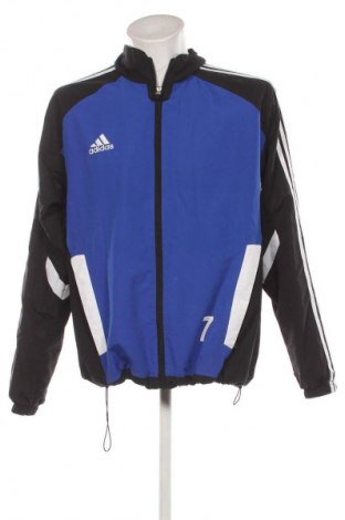 Мъжко спортно горнище Adidas, Размер XXL, Цвят Син, Цена 48,99 лв.