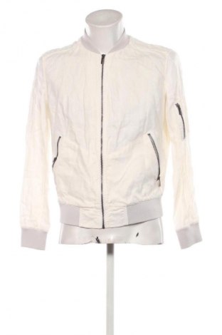 Herrenjacke Zara Man, Größe L, Farbe Weiß, Preis 20,97 €