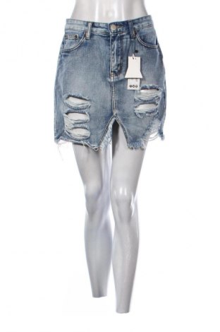 Szoknya Boohoo, Méret M, Szín Kék, Ár 6 149 Ft