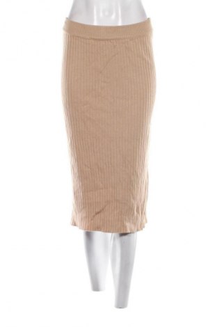 Fustă Gina Tricot, Mărime M, Culoare Bej, Preț 93,99 Lei
