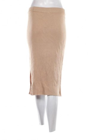 Fustă Gina Tricot, Mărime M, Culoare Bej, Preț 93,99 Lei