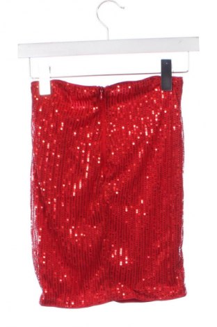 Rock SHEIN, Größe XS, Farbe Rot, Preis 10,00 €
