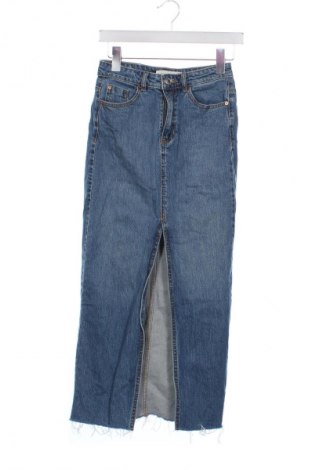 Sukně Stradivarius, Velikost XS, Barva Modrá, Cena  249,00 Kč