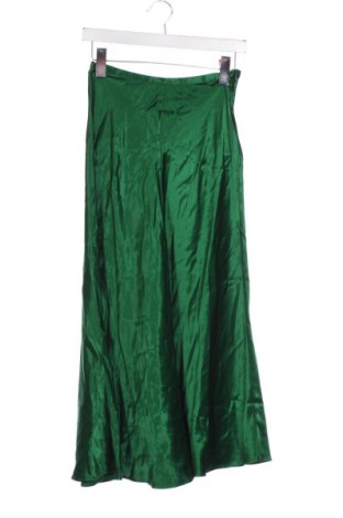 Fustă Zara, Mărime XS, Culoare Verde, Preț 72,99 Lei