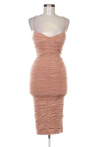 Rochie Bershka, Mărime S, Culoare Bej, Preț 142,50 Lei