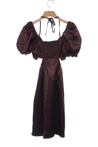 Šaty  H&M Divided, Veľkosť XXS, Farba Hnedá, Cena  23,53 €