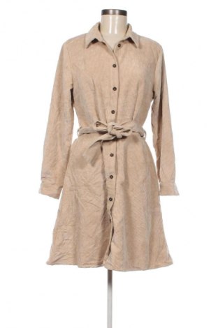 Kleid Jean Pascale, Größe L, Farbe Beige, Preis € 33,99