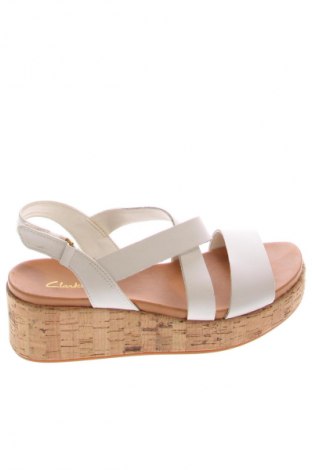 Sandalen Clarks, Größe 36, Farbe Ecru, Preis € 38,36