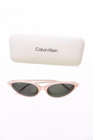 Okulary przeciwsłoneczne Calvin Klein, Kolor Popielaty róż, Cena 461,01 zł