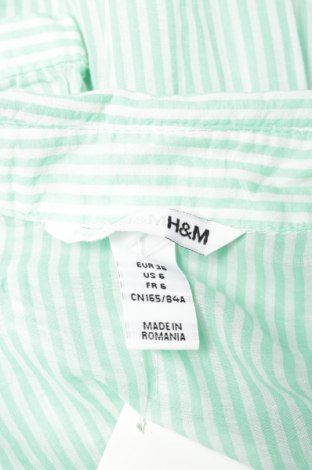 Γυναικείο πουκάμισο H&M, Μέγεθος S, Χρώμα Πράσινο, Τιμή 10,31 €