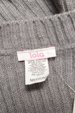 Дамски пуловер Lola, Размер M, Цвят Сив, Цена 40,80 лв.