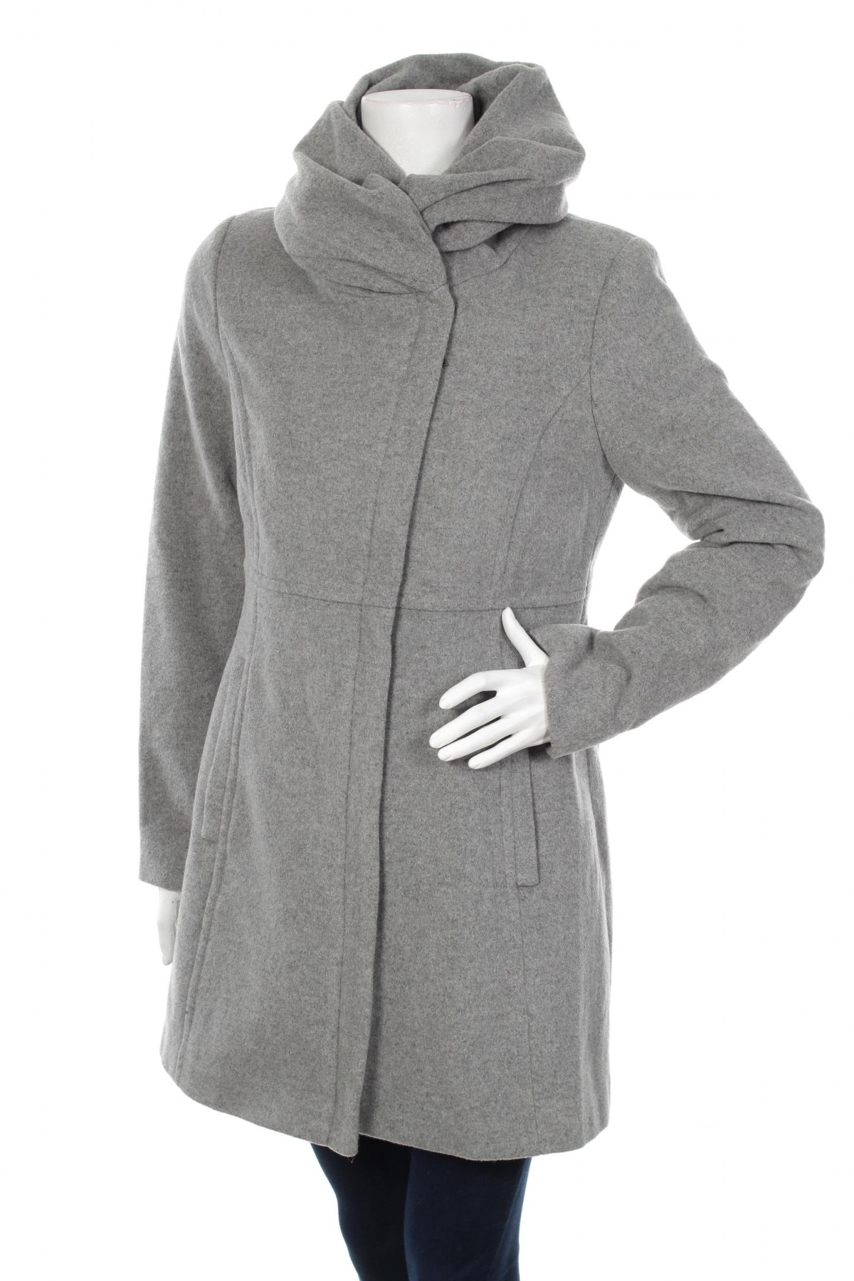 Γυναικείο παλτό Comma,, Μέγεθος M, Χρώμα Γκρί, Τιμή 88,85 €