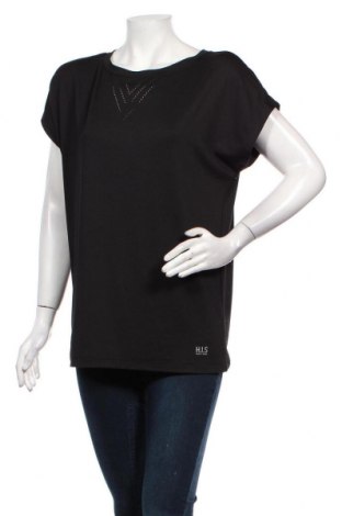 Γυναικεία μπλούζα H.I.S, Μέγεθος M, Χρώμα Μαύρο, Τιμή 7,22 €