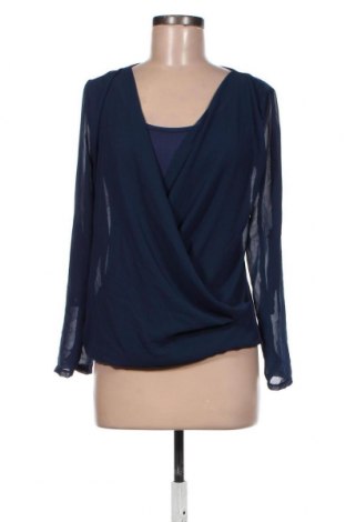 Γυναικεία μπλούζα Manoukian, Μέγεθος M, Χρώμα Μπλέ, 95% βισκόζη, 5% ελαστάνη, Τιμή 24,68 €