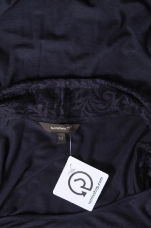 Γυναικεία μπλούζα Sandwich_, Μέγεθος XS, Χρώμα Μπλέ, Τιμή 2,29 €