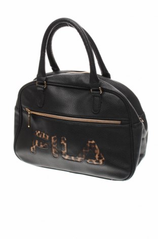 Дамска чанта FILA, Цвят Черен, Еко кожа, Цена 72,00 лв.