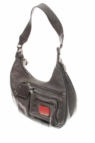 Γυναικεία τσάντα Ines de la Fressange, Χρώμα Γκρί, Γνήσιο δέρμα, Τιμή 115,05 €