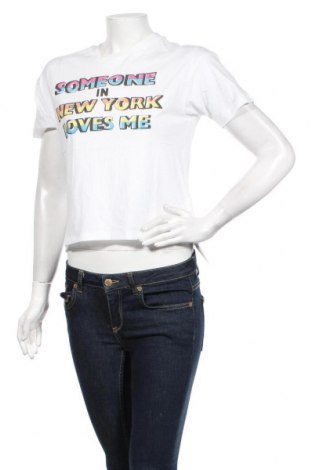 Γυναικείο t-shirt American Eagle, Μέγεθος XS, Χρώμα Λευκό, Βαμβάκι, Τιμή 12,63 €