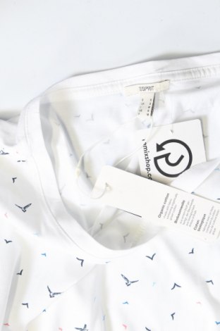 Γυναικείο t-shirt Esprit, Μέγεθος S, Χρώμα Λευκό, Βαμβάκι, Τιμή 7,58 €