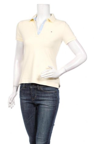 Дамска тениска Tommy Hilfiger, Размер S, Цвят Жълт, Цена 42,00 лв.