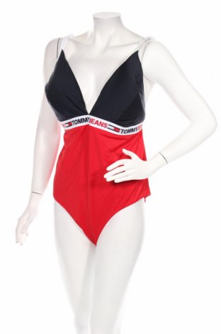 Dámské plavky  Tommy Hilfiger, Velikost 3XL, Barva Červená, 78% polyamide, 22% elastan, Cena  1 144,00 Kč