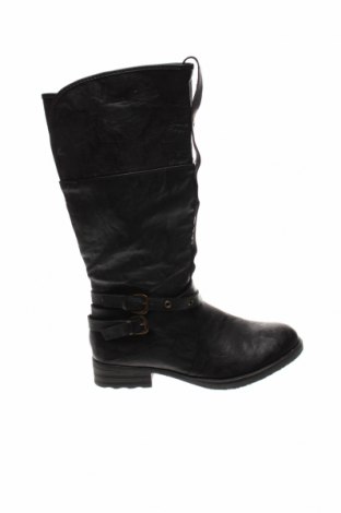 Γυναικείες μπότες Xti, Μέγεθος 40, Χρώμα Μαύρο, Δερματίνη, Τιμή 24,94 €