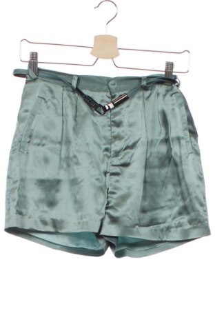 Дамски къс панталон Orna Farho, Размер XS, Цвят Зелен, 100% коприна, Цена 33,00 лв.