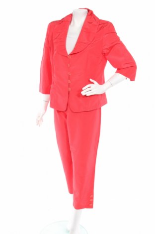 Γυναικείο κοστούμι Gerry Weber, Μέγεθος L, Χρώμα Κόκκινο, 50% βαμβάκι, 50% πολυεστέρας, Τιμή 39,96 €
