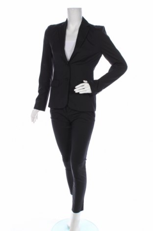 Дамски костюм Hugo Boss, Размер S, Цвят Черен, 65% памук, 32% полиамид, 3% еластан, Цена 268,80 лв.
