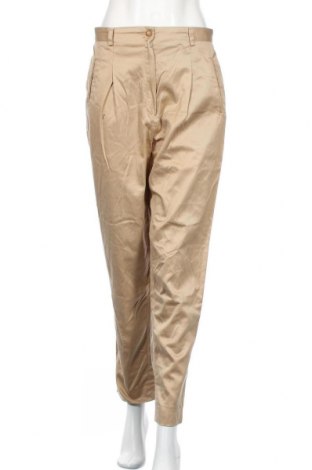 Дамски панталон Alain Manoukian, Размер M, Цвят Бежов, Памук, Цена 15,75 лв.
