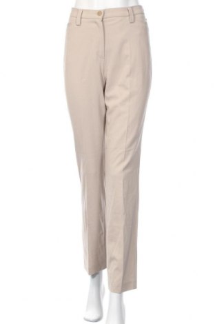Дамски панталон Atelier GARDEUR, Размер M, Цвят Бежов, 52% полиестер, 43% вълна, 5% еластан, Цена 74,10 лв.