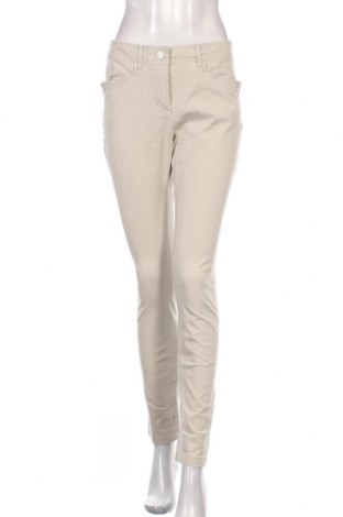 Дамски панталон Claudia Strater, Размер M, Цвят Сив, 93% памук, 7% еластан, Цена 41,40 лв.