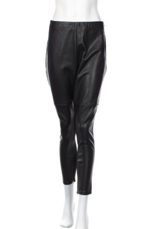 Дамски панталон Esprit, Размер XL, Цвят Черен, Полиестер, еко кожа, Цена 38,00 лв.