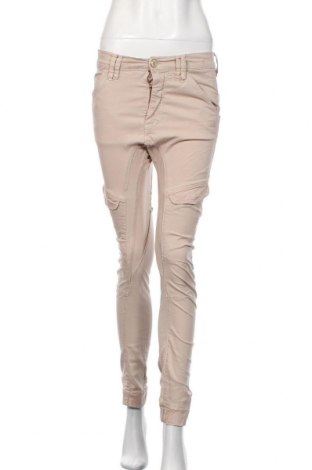 Дамски панталон Gang, Размер M, Цвят Розов, 97% памук, 3% еластан, Цена 34,50 лв.