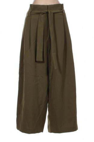 Dámské kalhoty  H&M, Velikost L, Barva Zelená, 91% polyester, 9% elastan, Cena  558,00 Kč