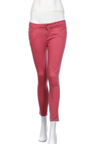 Dámské kalhoty  Patrizia Pepe, Velikost M, Barva Růžová, 98% bavlna, 2% elastan, Cena  1 243,00 Kč