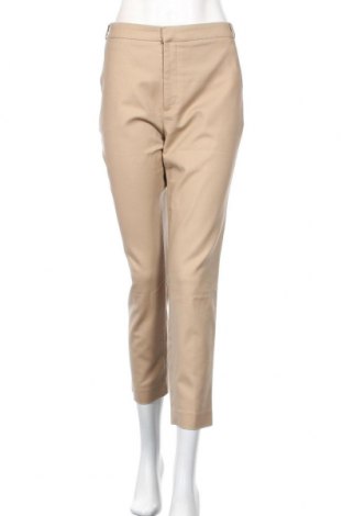 Pantaloni de femei Zara, Mărime XL, Culoare Bej, Preț 63,32 Lei
