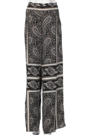 Дамски панталон Zara, Размер L, Цвят Черен, 98% полиестер, 2% еластан, Цена 35,00 лв.